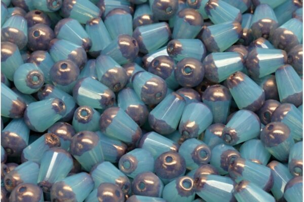 Firepolished Drop Beads 8x6mm - Imagen 1