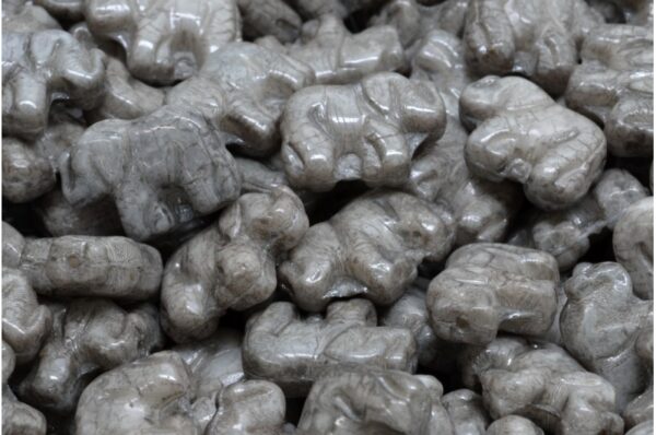 Elephant Beads 15x11mm - Image 1