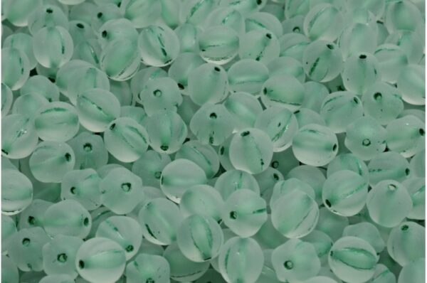 Melon Beads 6x6mm - Image 1