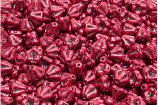 Bell Flower Beads 4x6mm - Image 1