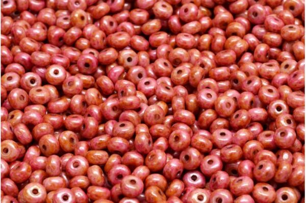Rondelle Druck Beads 2,5x4mm - Image 1