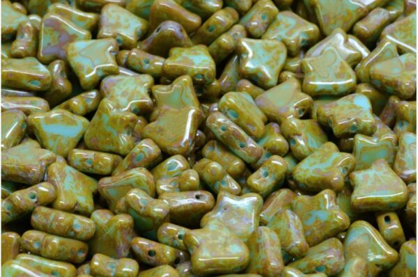 2 Holes Flat Tulip Bell Beads 9x9mm - Image 1