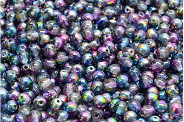 Round Druck Beads 4mm - Imagen 1