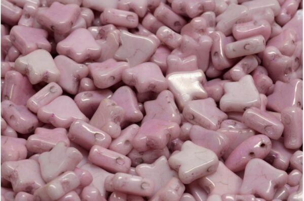 2 Holes Flat Tulip Bell Beads 9x9mm - Image 1