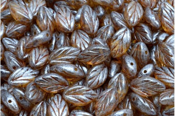 Beech Leaf Beads 7x11mm - Imagen 1
