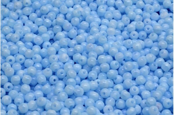 Round Druck Beads 3mm - Image 1