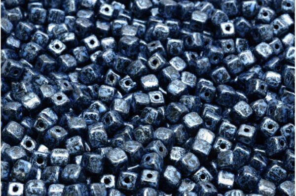 Cube Beads 4x4mm - Image 1