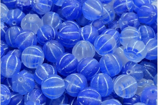 Melon Beads 8x8mm - Image 1