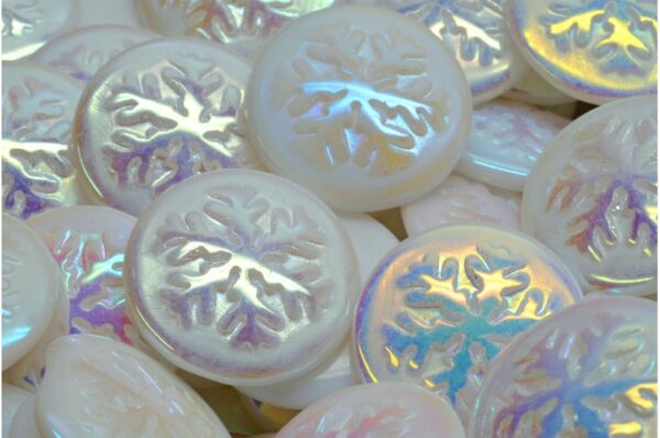 Snowflake Cabochon 21x21mm - Image 1