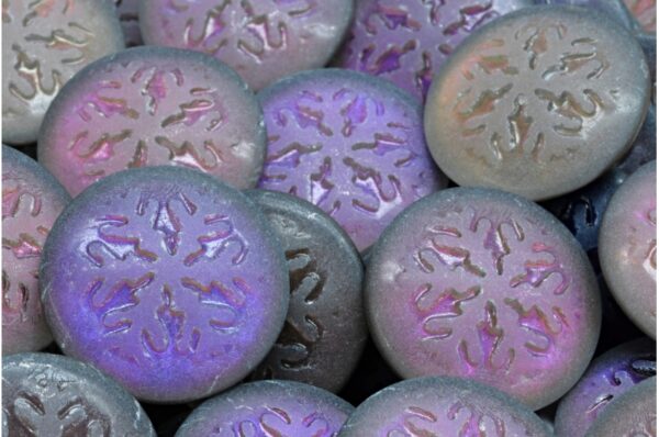 Snowflake Cabochon 21x21mm - Image 1