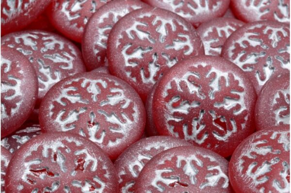 Snowflake Cabochon 21x21mm - Image 1