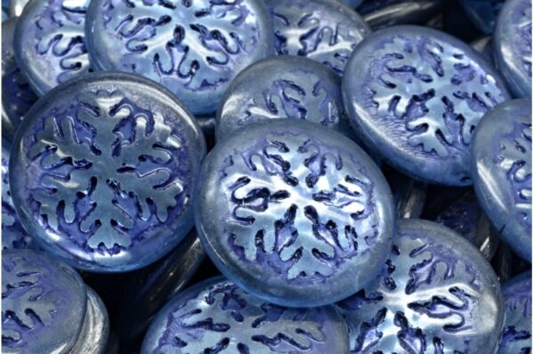 Snowflake Cabochon 21x21mm - Image 1