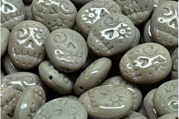 Woodoo Funny Face Beads 16x13mm - Image 1