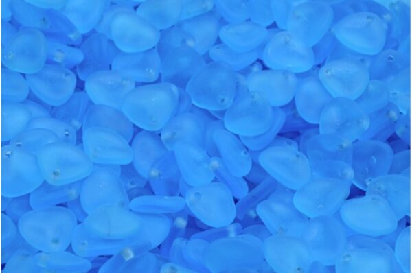 Rose Petal Beads 8x7mm - Image 1