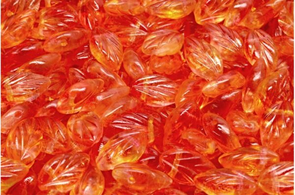 Beech Leaf Beads 7x11mm - Imagen 1