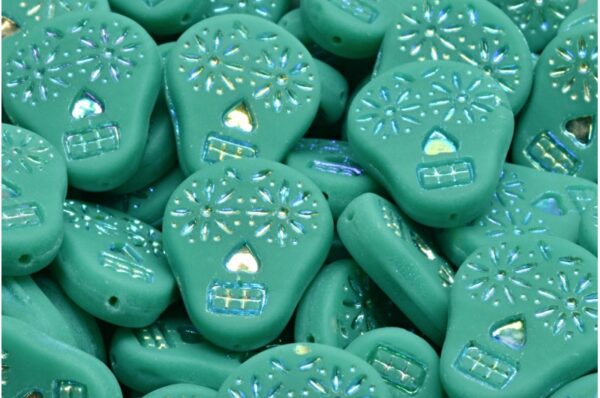 Sugar Skull Beads 20x16mm - Image 1