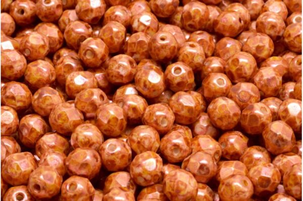 Firepolished Round Beads 6mm - Imagen 1