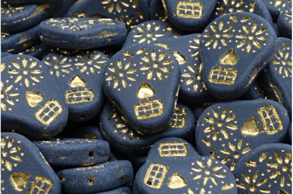 Sugar Skull Beads 20x16mm - Image 1