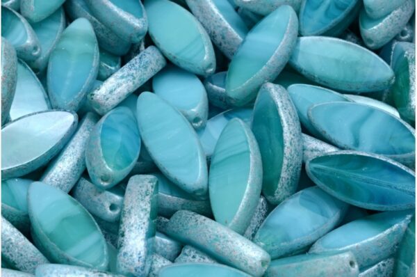 TCB Ship Flat Beads 18x7mm - Image 1