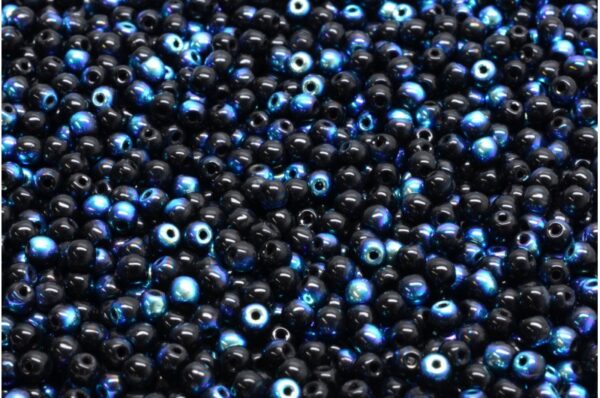 Round Druck Beads 3mm - Image 1