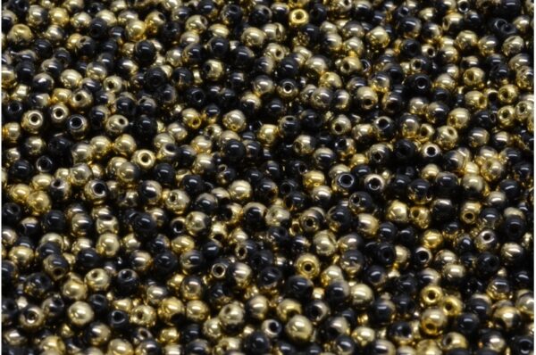 Round Druck Beads 3mm - Image 1