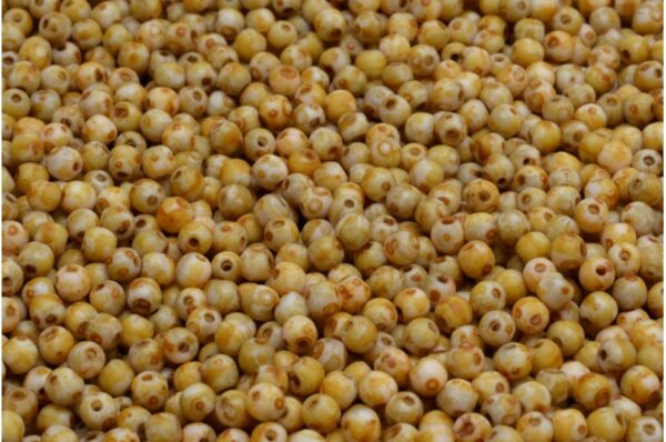 Round Druck Beads 3mm - Image 1