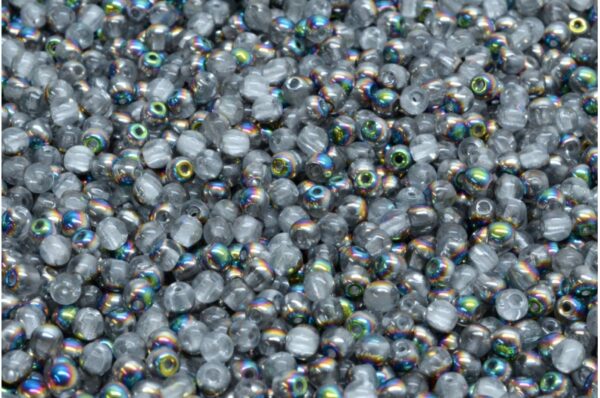 Round Druck Beads 3mm - Image 1