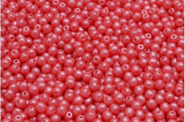 Round Druck Beads 3mm - Image 1