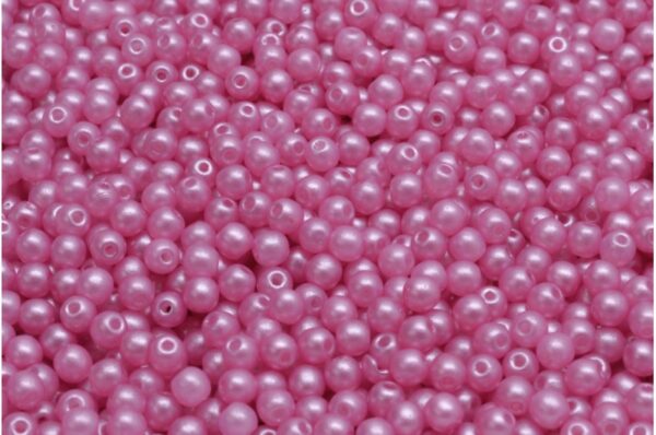Round Druck Beads 3mm - Image 1