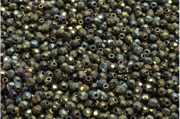 Firepolished Round Beads 3mm - Image 1