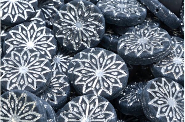 Origami Flower Beads 18x18mm - Imagen 1
