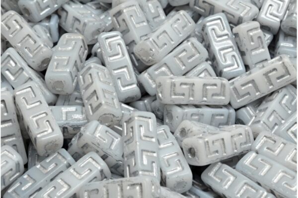 Celtic Block Beads 15x5mm Large hole - Image 1