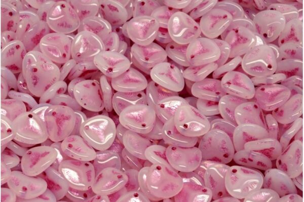 Rose Petal Beads 8x7mm - Image 1