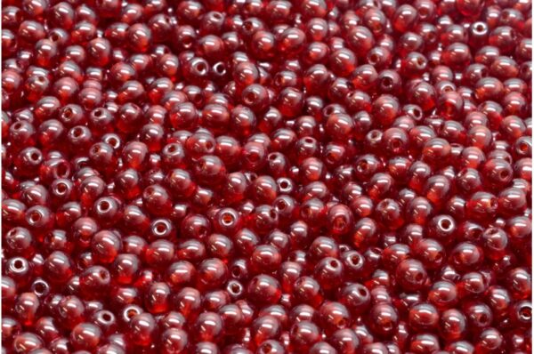 Round Druck Beads 3mm - Image 1