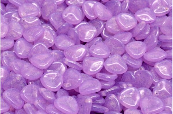 Rose Petal Beads 8x7mm - Image 1