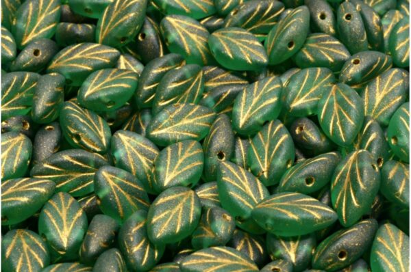 Beech Leaf Beads 7x11mm - Image 1