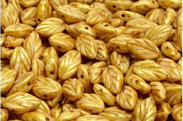 Beech Leaf Beads 7x11mm - Image 1