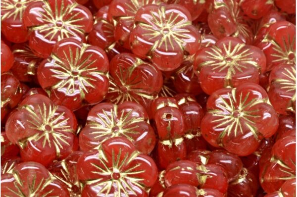 Cherry Flower Beads 14x14mm - Image 1