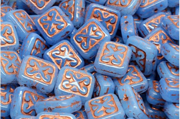 Ornamental Cushion Beads 11x12mm - Image 1