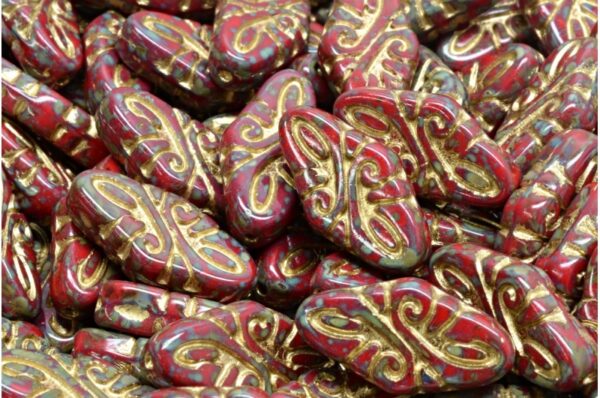 Arabesque Beads 19x9mm - Image 1