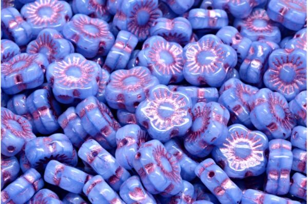 Sunset Flower Beads 10x10mm - Image 1
