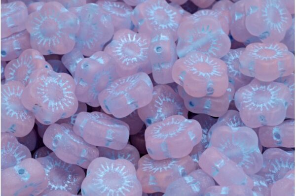 Sunset Flower Beads 10x10mm - Image 1