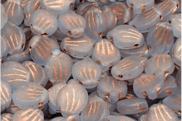Peony Petal Beads 9x12mm - Image 1
