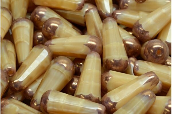 Firepolished Drop Beads 20x9mm - Image 1