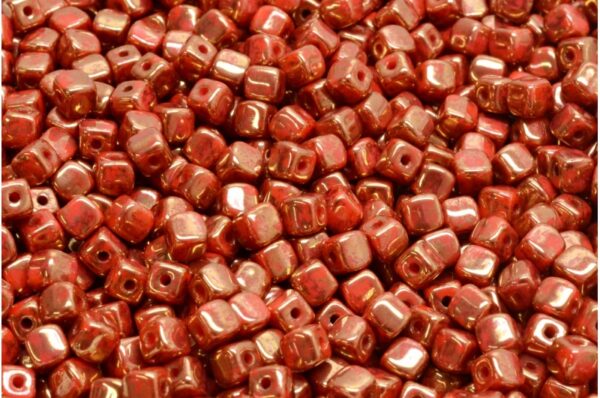 Cube Beads 4x4mm - Image 1