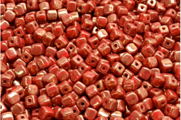 Cube Beads 4x4mm - Image 1