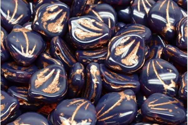 Peony Petal Beads 12x15mm - Image 1