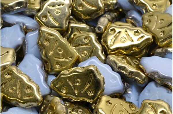 Christmas Tree Beads 17x12mm - Image 1