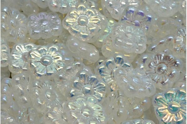 Square Flower Beads 11x11mm - Image 1