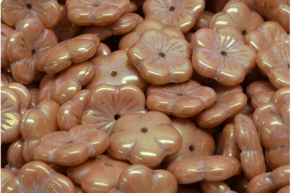 Apple Flower Beads 14x14mm - Image 1